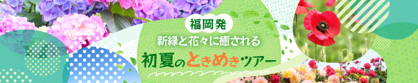 福岡発　初夏の旅行特集