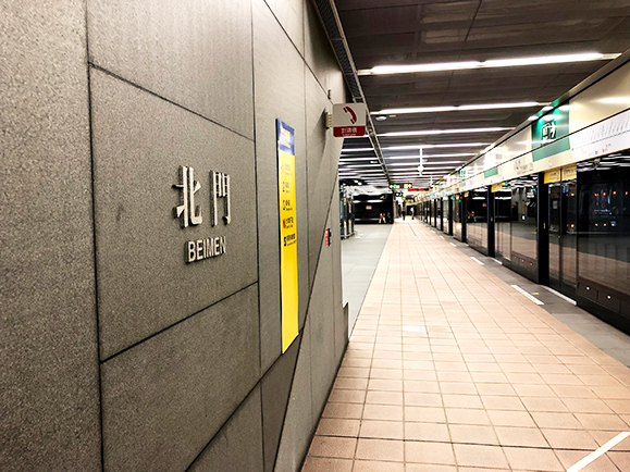 台北のMRT(地下鉄)