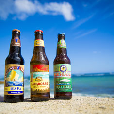 ハワイの地ビール 