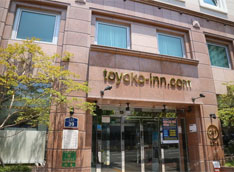 東横イン西面