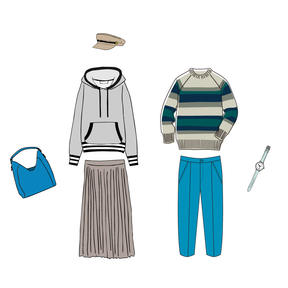 春(3月～5月)の服装