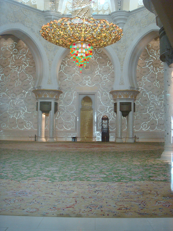 シェイクザイードモスク（アブダビ）