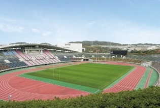 神戸総合運動公園　ユニバー記念競技場ジャパンラグビーワン　イメージ